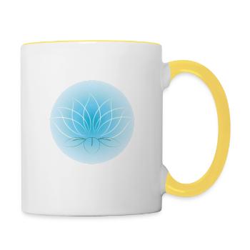 lotus - Contrasting Mug - white/yellow - Right