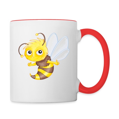 kleine Biene - Tasse zweifarbig