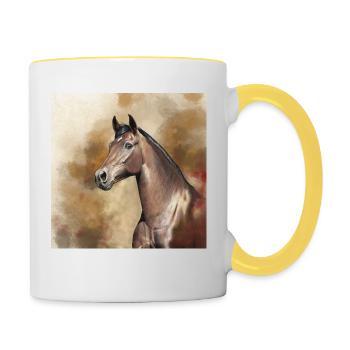 Fall Bai - Contrasting Mug - white/yellow - Right