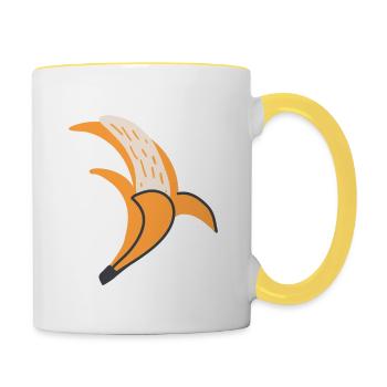 Banana - Contrasting Mug - white/yellow - Right