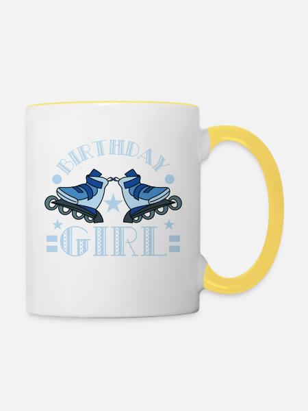 Dieses fantastische - Tasse zweifarbig - Weiß/Gelb