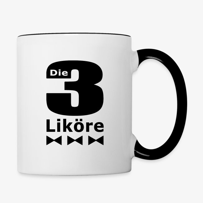 "Die 3 Liköre" - logo schwarz