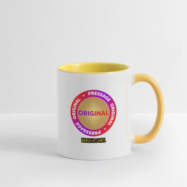 Mug Pressage Original Monsieur Vinyl