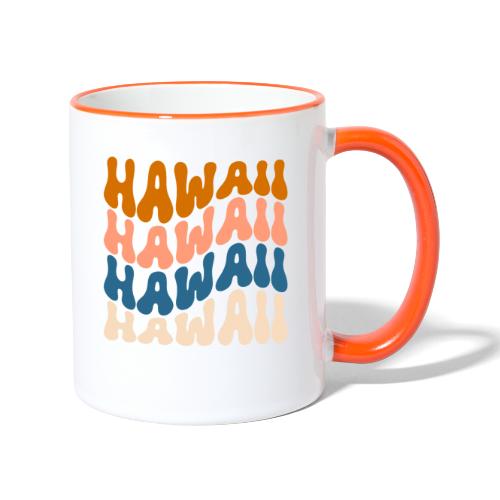 Hawaii - Tasse zweifarbig