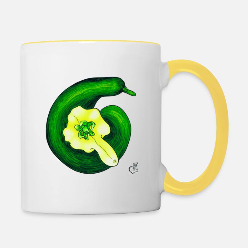 Romeo and Juliet - Contrasting Mug - white/yellow