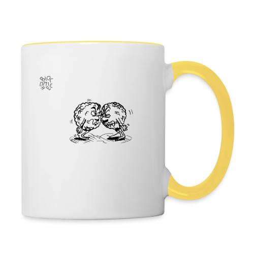 Due cellule arrabbiate - Tazze bicolor