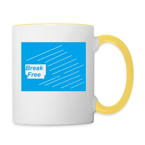Break Free - Tasse zweifarbig