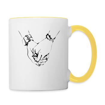 Nana - Manga - Tasse zweifarbig - Weiß/Gelb - Rechts