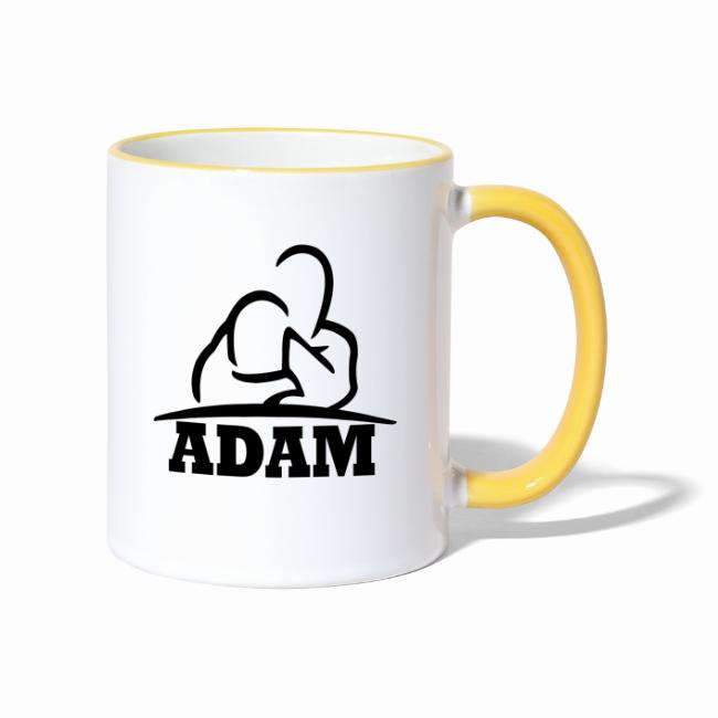Logo Adam noir