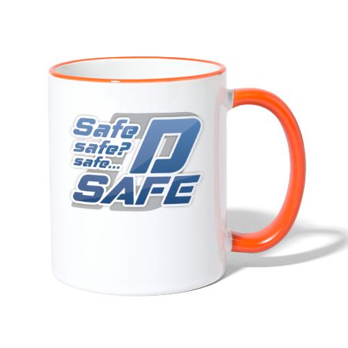 Safe D - Tasse zweifarbig