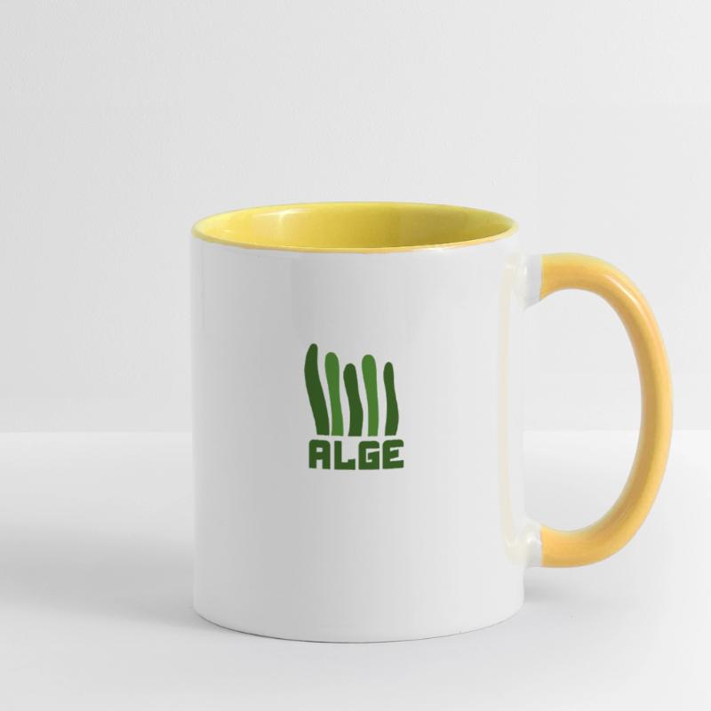 Algae Algae Algae Contrasting Mug