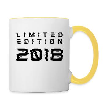 Limited Edition 2018 - Contrasting Mug - white/yellow - Right