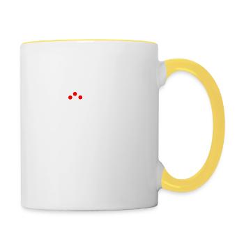 Black Forest - Contrasting Mug - white/yellow - Right