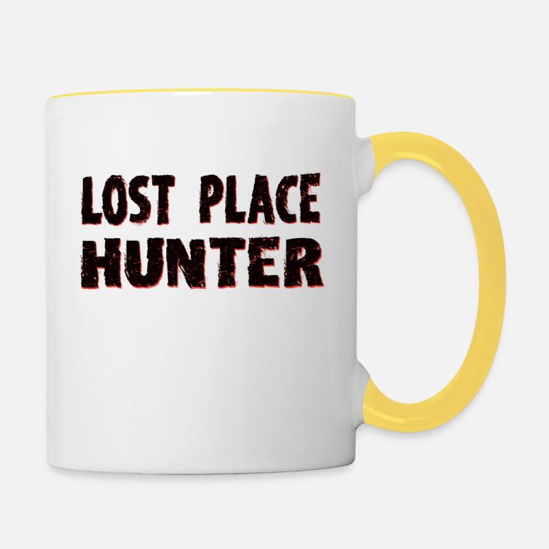 Lost Place Hunter 2 - Mug contrasté - blanc/jaune