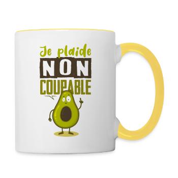 Lawyer - Contrasting Mug - white/yellow - Right