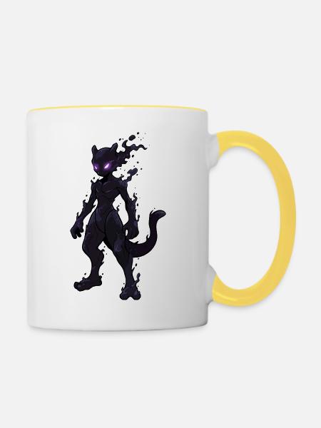 Kokkai - Tasse zweifarbig - Weiß/Gelb