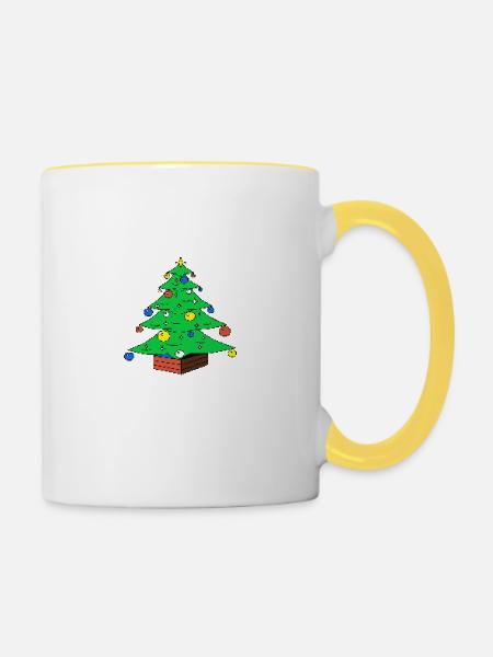 Retro Gamer - Tasse zweifarbig - Weiß/Gelb