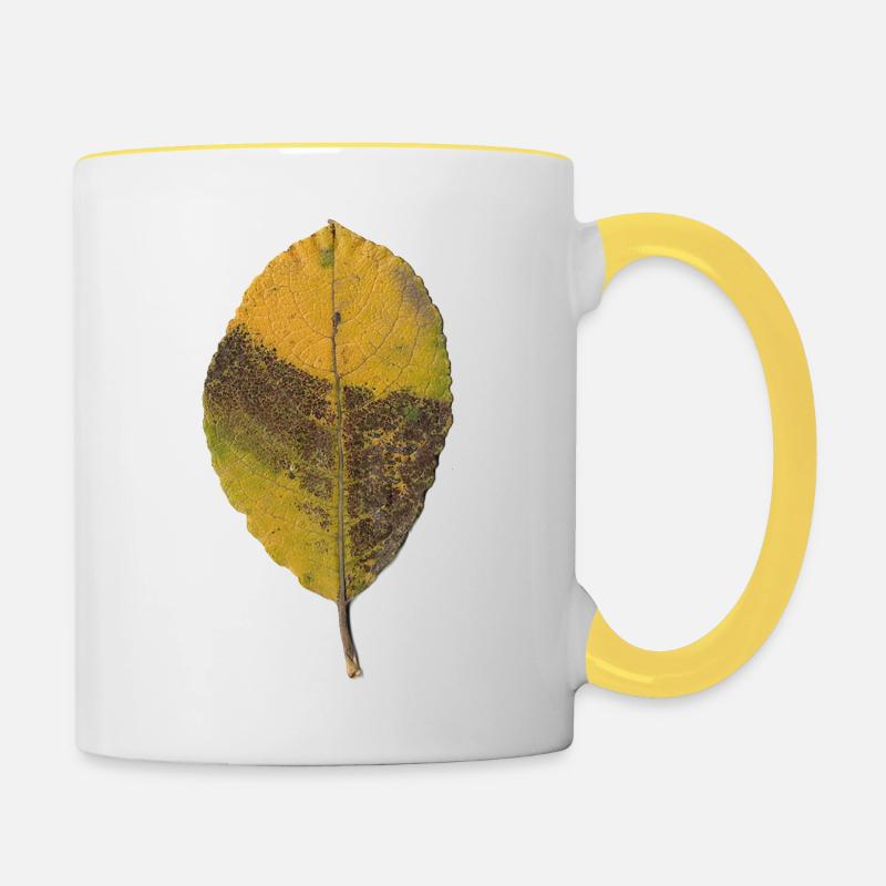 Sheet - Contrasting Mug - white/yellow