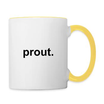 Fart - Contrasting Mug - white/yellow - Right
