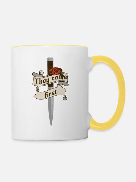 Vampire Academy - Tasse zweifarbig - Weiß/Gelb