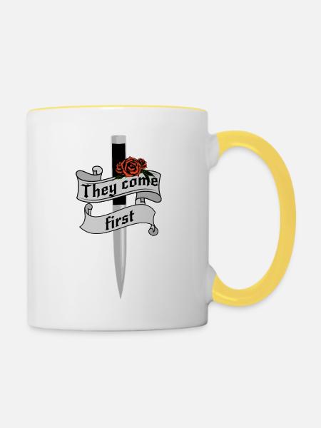 Vampire Academy - Tasse zweifarbig - Weiß/Gelb