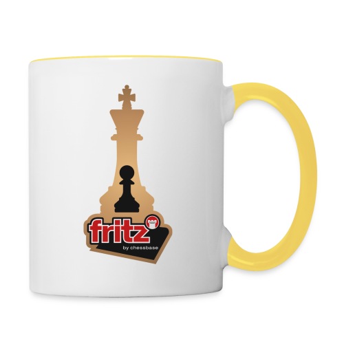 Fritz 19 Chess King and Pawn - Contrasting Mug
