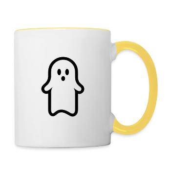 Ghost - Contrasting Mug - white/yellow - Right