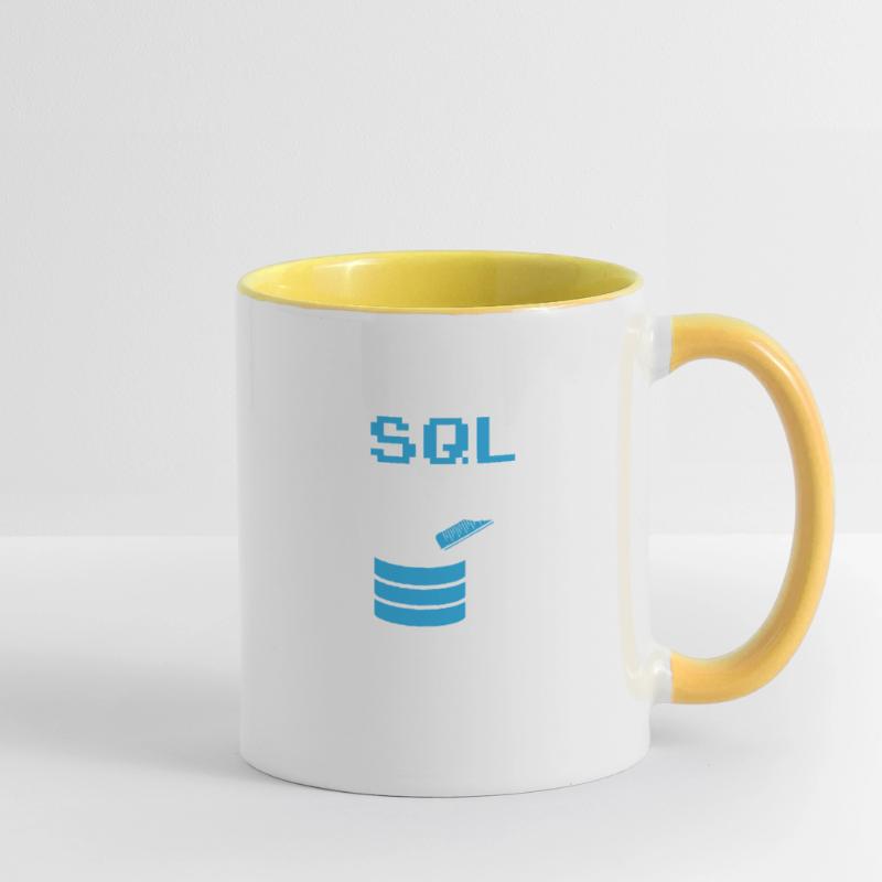 SQL Injection For SQL database admins Contrasting Mug