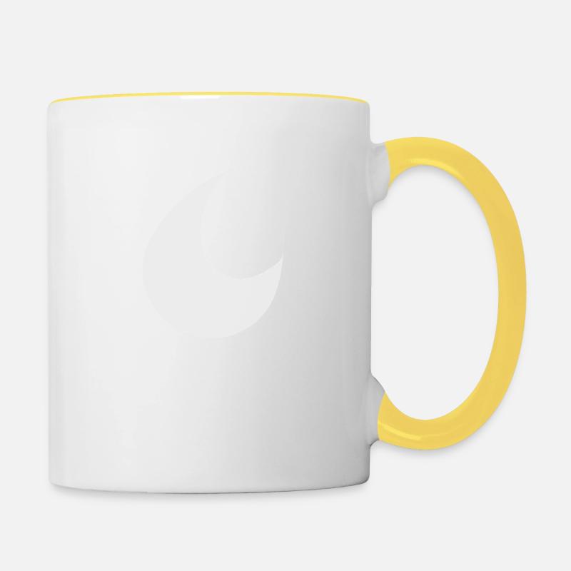 EGG - Contrasting Mug - white/yellow