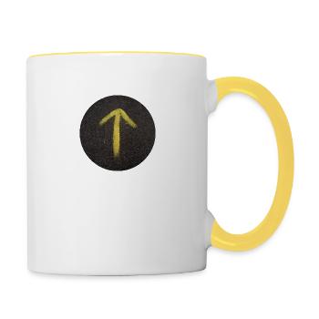 Buen Camino - Contrasting Mug - white/yellow - Right