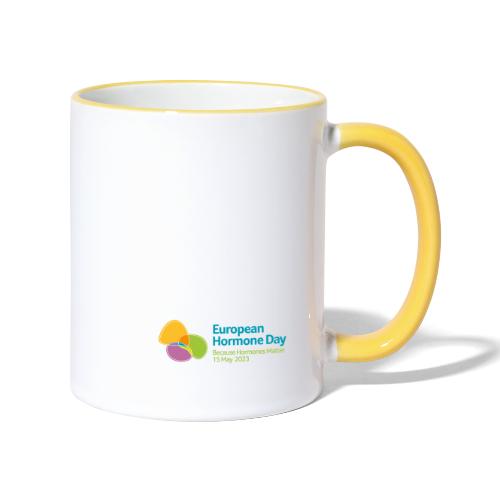 European Hormone Day 2023 logo RGB - Contrasting Mug