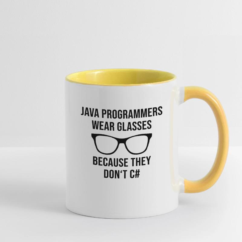Programmer Java Contrasting Mug