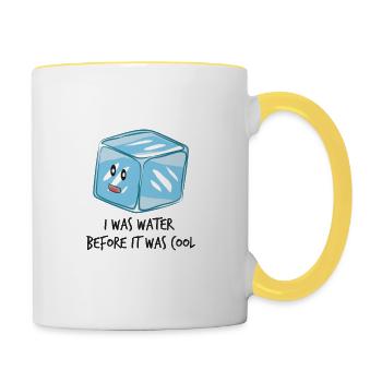 Water - Contrasting Mug - white/yellow - Right