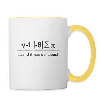 Physics - Contrasting Mug - white/yellow - Right