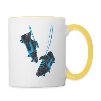 Sneaker - Contrasting Mug - white/yellow - Right