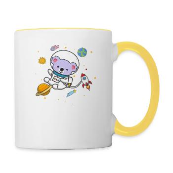 Koala - Contrasting Mug - white/yellow - Right