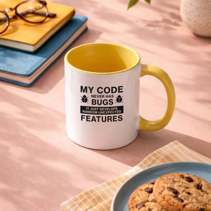 Programmer Coder Coding Contrasting Mug