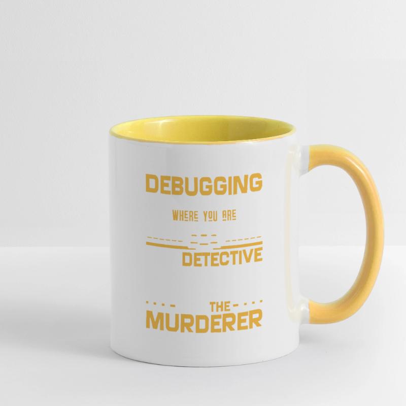 Développeur de programmeur - Code Nerd Debug Mug contrasté