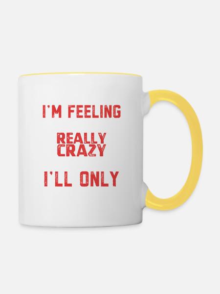 Zimmermann Tischler Schreiner - Tasse zweifarbig - Weiß/Gelb