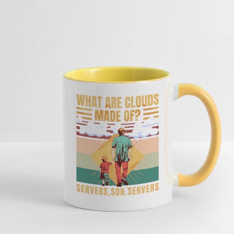 Funny Programmer Software Developer Computer Tasse zweifarbig