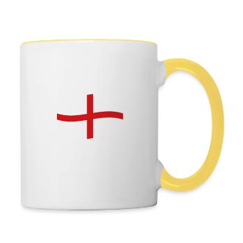 Vacances Sardaigne Italie Sardegna Cadeau - Mug contrasté - blanc/jaune - Droite