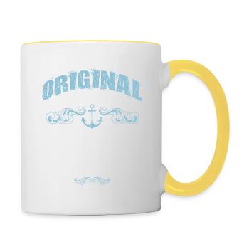 1967 original since - Tasse zweifarbig - Weiß/Gelb - Rechts