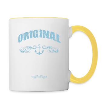 2008 original since - Contrasting Mug - white/yellow - Right