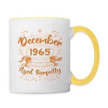 December 1965 | Limited Edition - Contrasting Mug - white/yellow - Right