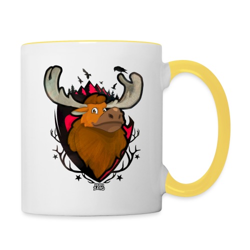 elk season - Contrasting Mug