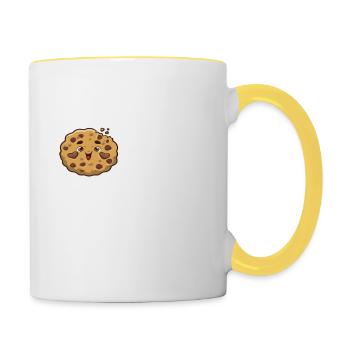 Grandma Omi Grandmother Gift Idea - Contrasting Mug - white/yellow - Right
