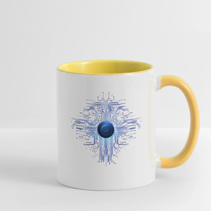 Machine Learning AI Deep Learning Programmer Contrasting Mug