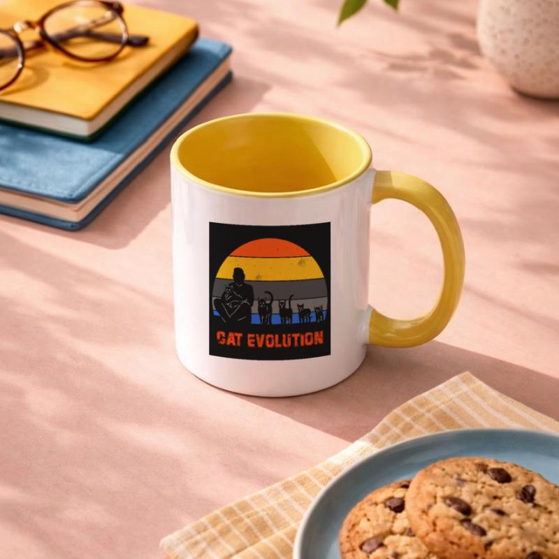 Évolution du chat Mug contrasté