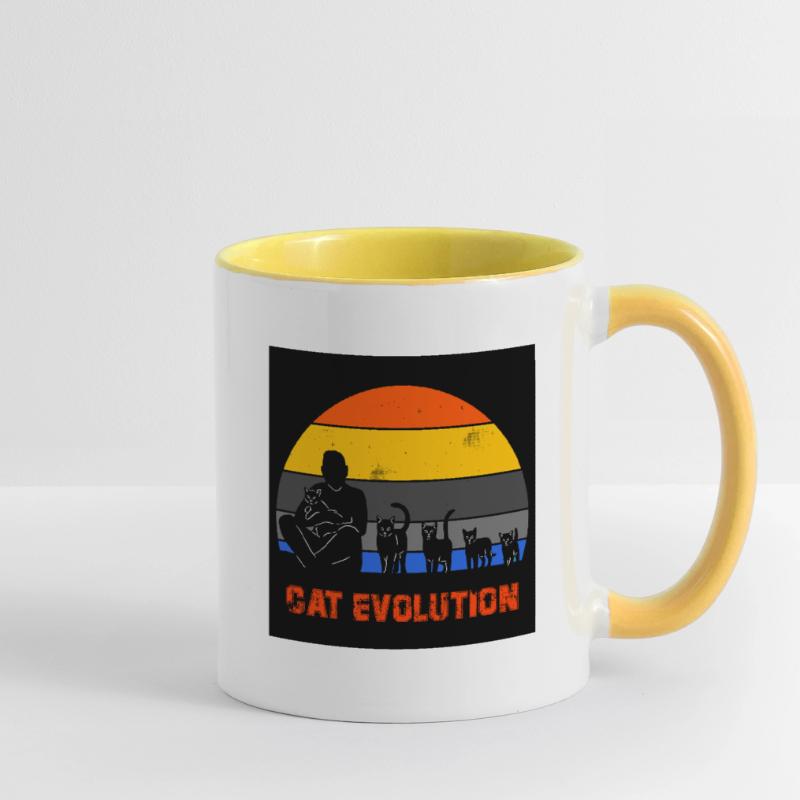Évolution du chat Mug contrasté