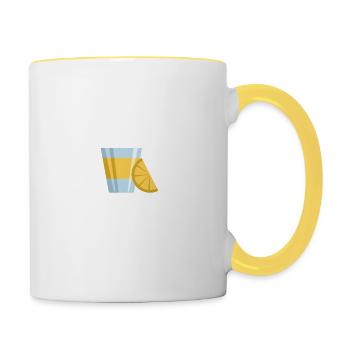 This Tequila Tastes Like I Really Always Drink - Contrasting Mug - white/yellow - Right